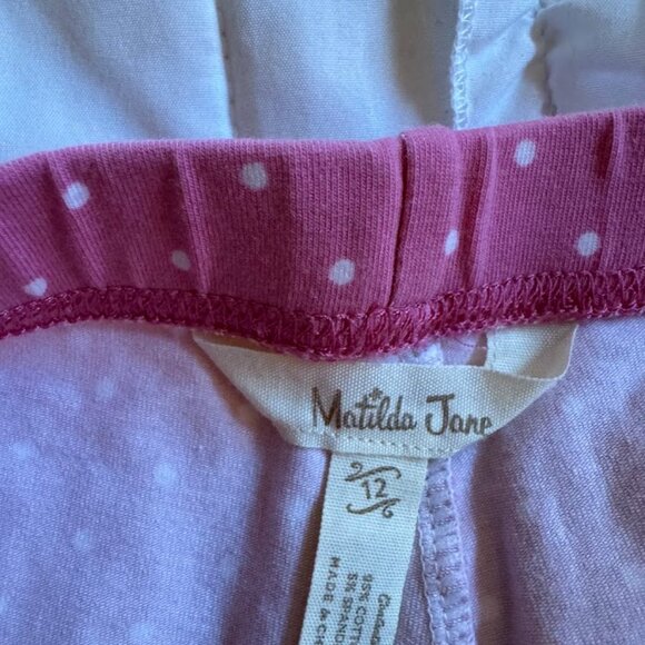 Matilda Jane Clothing Girls Take Note Leggings Size 12 - Picture 2 of 3